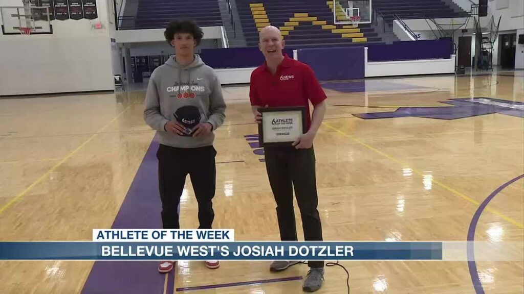 athlete of the week bellevue wests josiah dotzler