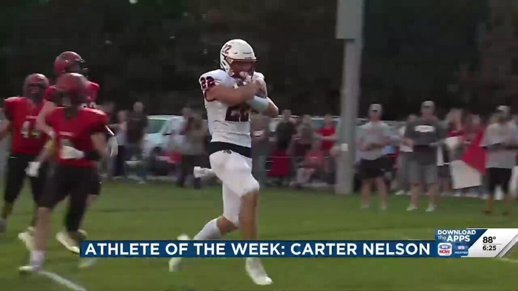 athlete of the week carter nelson