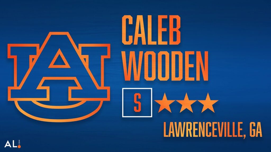 auburn 2022 signees caleb wooden highlights