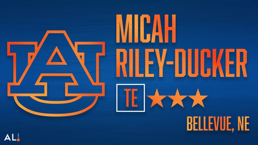 auburn 2022 signees micah riley ducker highlights