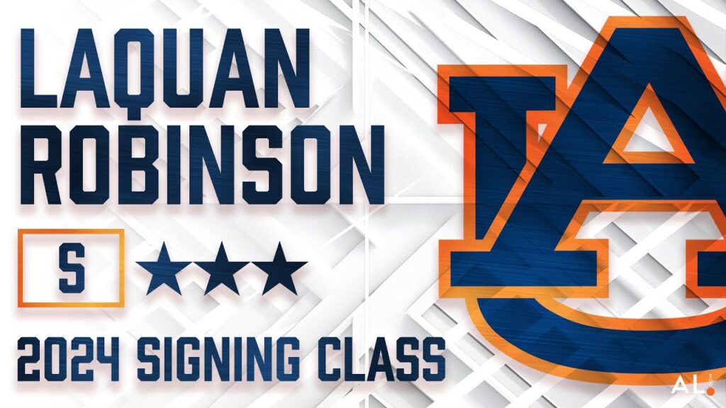 auburn safety signee laquan robinsons highlights from holmes community college