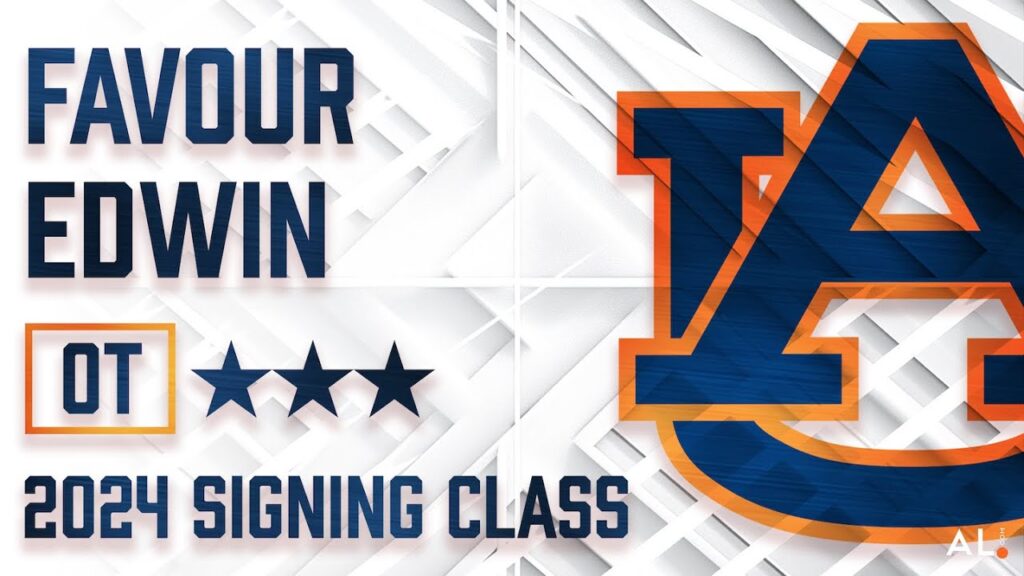 auburn signee favour edwin highlights from eagles landing christian academy