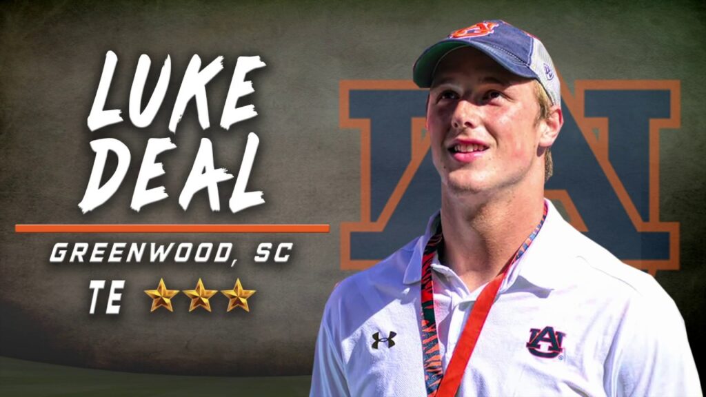 auburn signee luke deal highlights