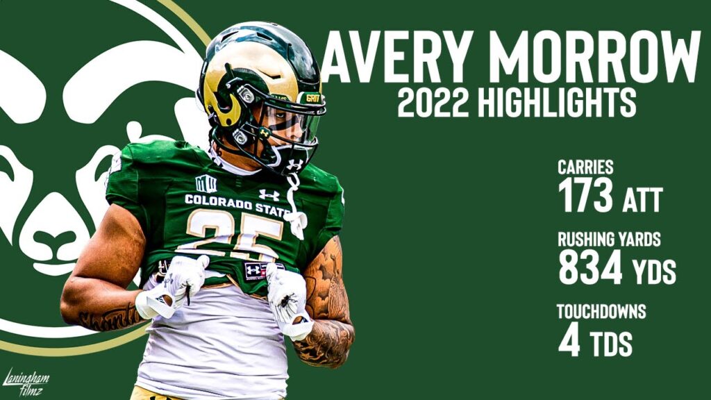 avery morrow 2022 highlights colorado state rams