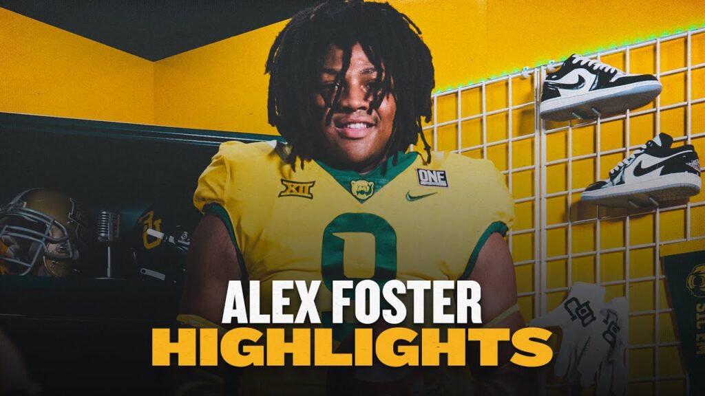 baylor football alex foster highlights national signing day 2024