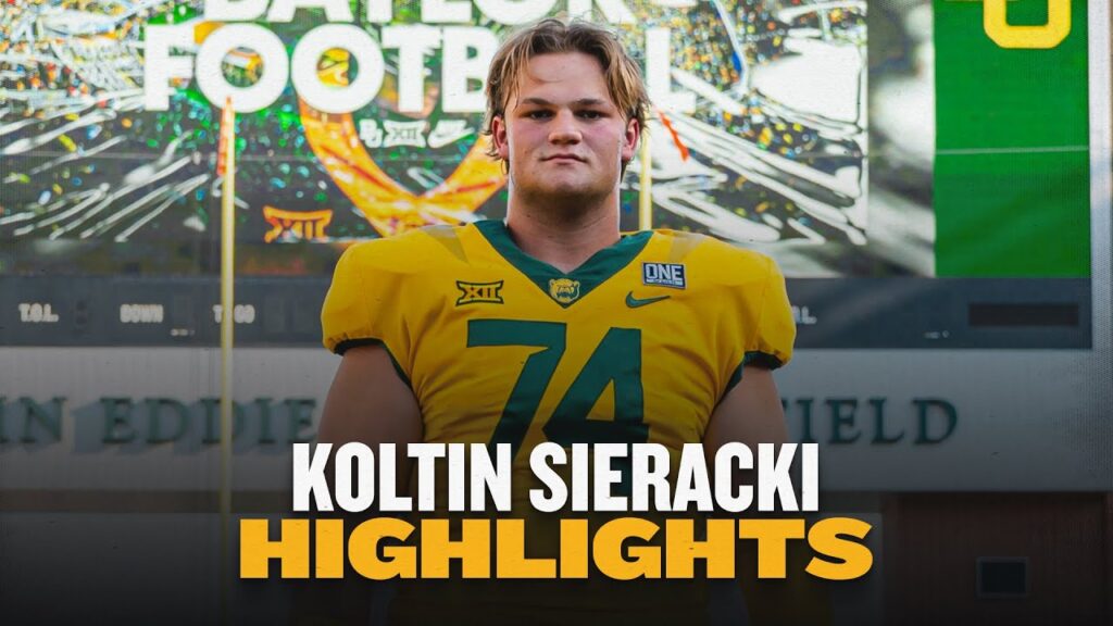 baylor football koltin sieracki highlights nsd 2024