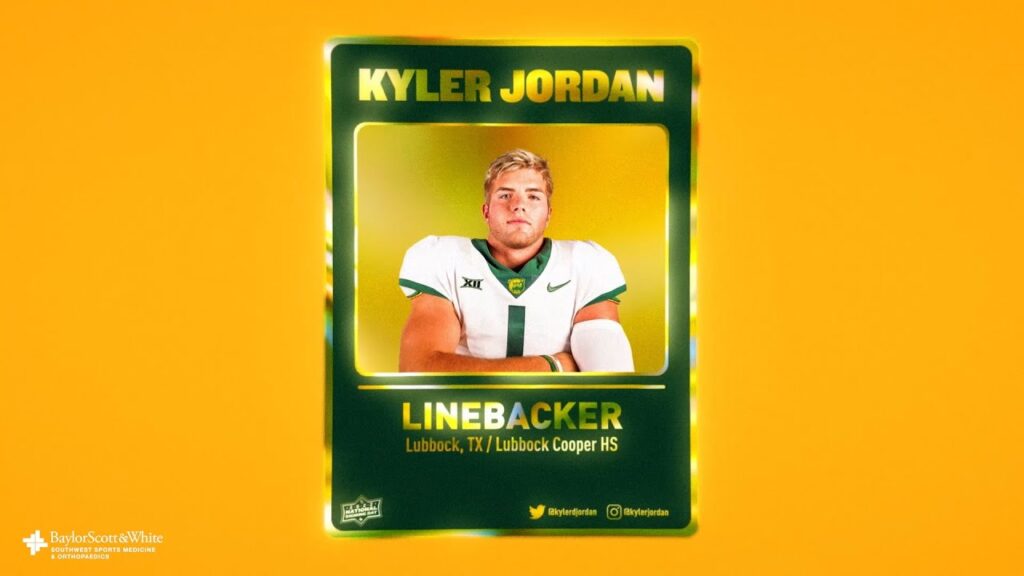 baylor football kyler jordan highlights