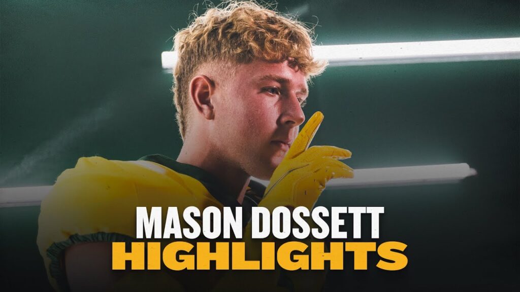 baylor football mason dossett highlights national signing day 2024