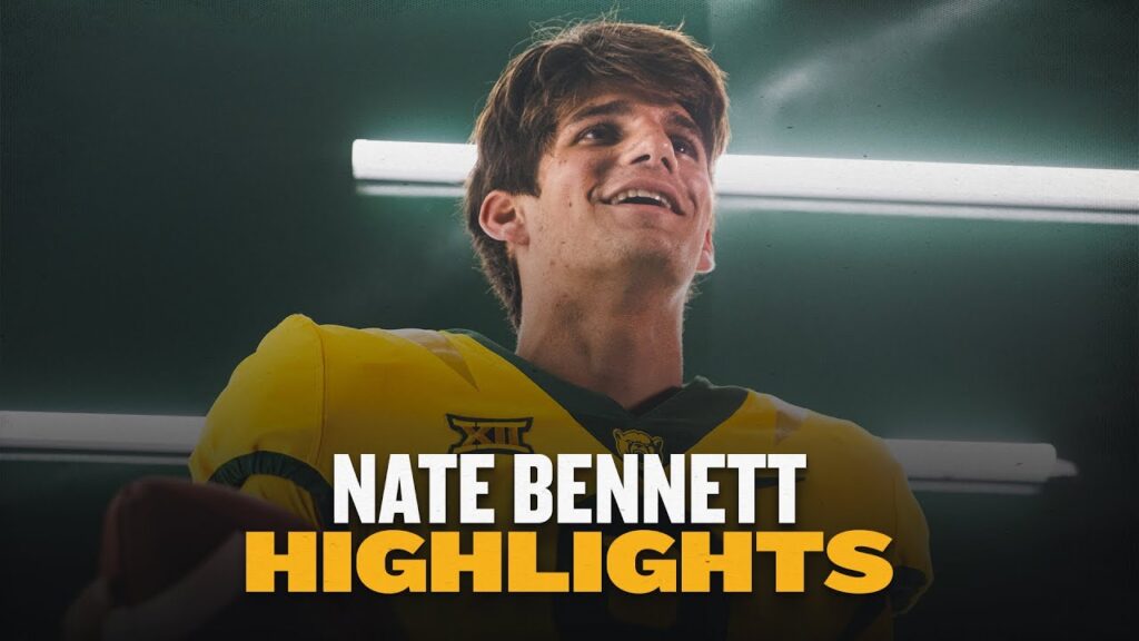 baylor football nate bennett highlights national signing day 2024