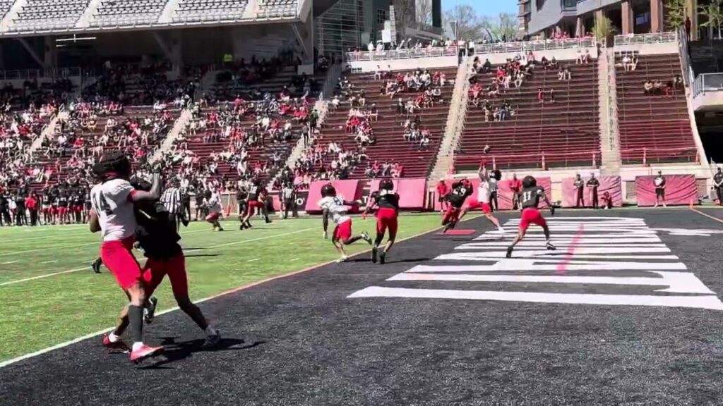 bearcats d breaks up pass from brendan sorsby to michael mussari in end zone