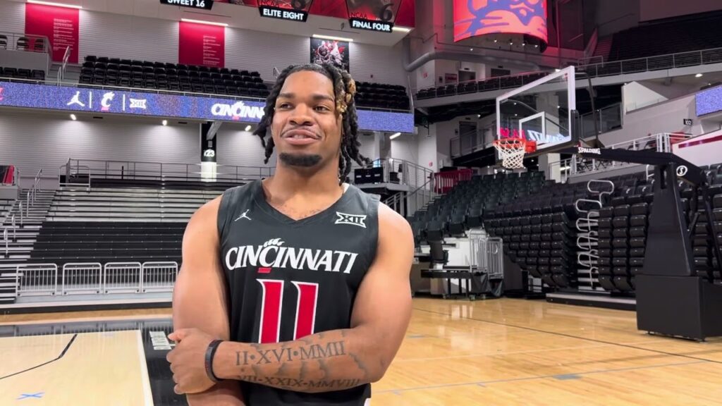 bearcats guard cj anthony talks with tfon ahead of the 2023 2024 season