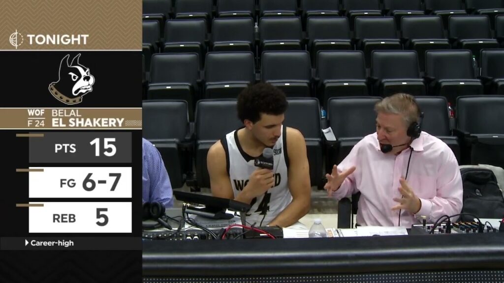 belal el shakery postgame interview vs the citadel