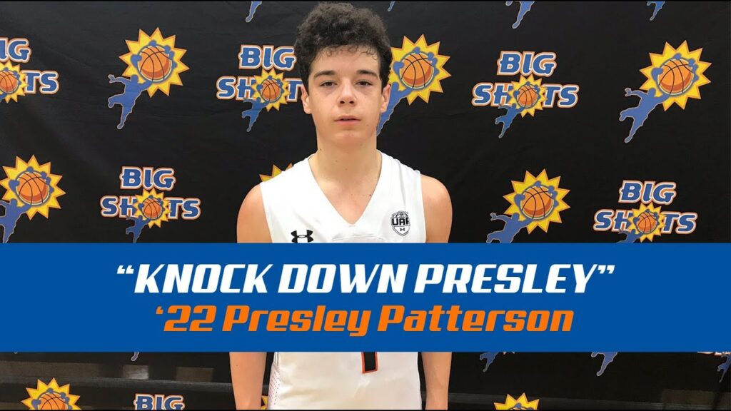 best 3pt shooter in tennessee presley patterson full bigshots highlights