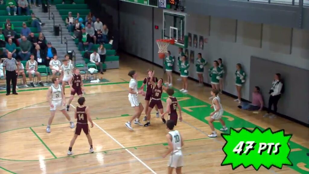 blair oaks falcons basketball 45 luke northweather