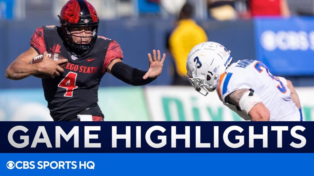 boise state vs san diego state full highlights cbs sports hq