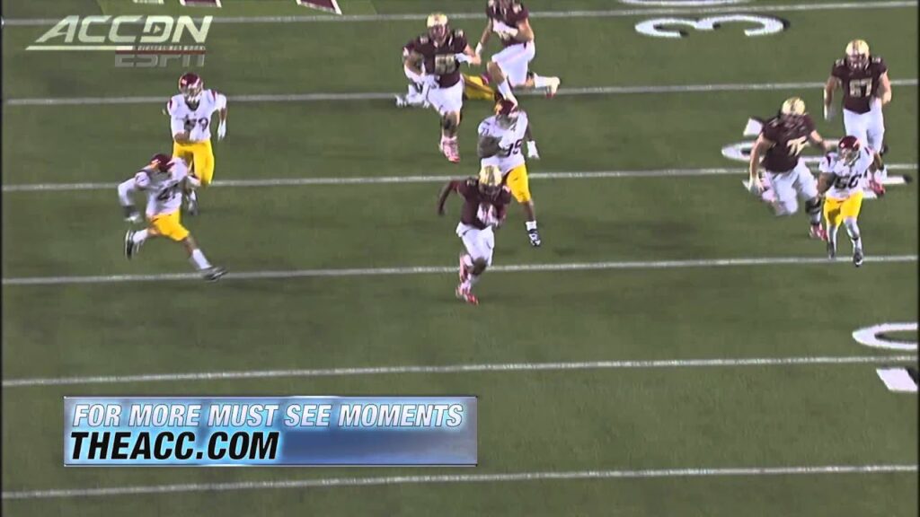 boston colleges tyler murphy seals upset with 66 yard touchdown acc must see moment