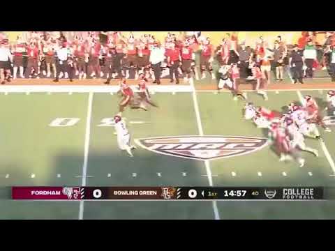 bowling green kick return td to start bgsu 2024 season justin pegues