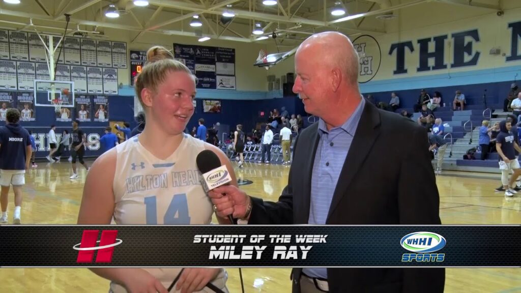 boys basketball sam summa miley ray student of the week 2 4 2020 whhi sports