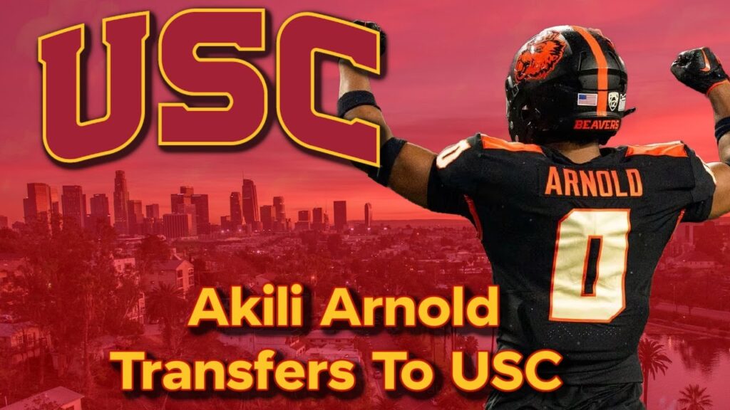 breaking akili arnold transfers to usc