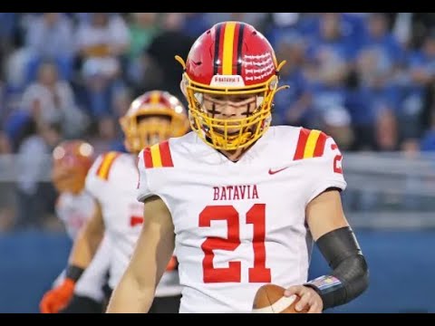 breaking batavia qb ryan boe flips to northwestern