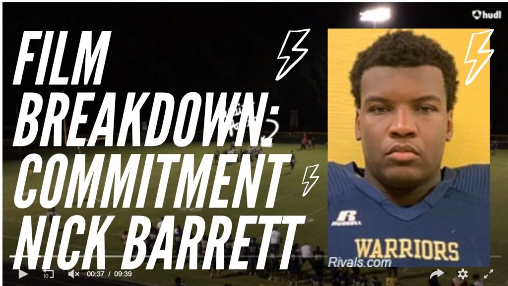 breaking down south carolina commit nick barretts game