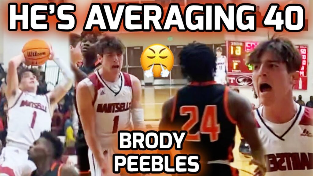 brody peebles is averaging 40 points liberty commit goes off for 41 lets other team hear it f09f97a3efb88f