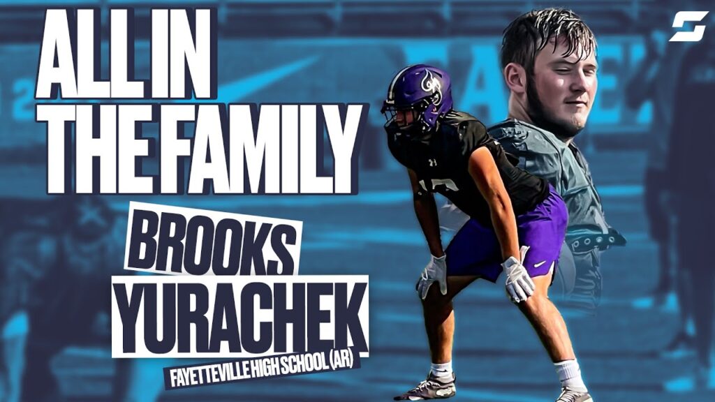 brooks yurachek keeping familys football legacy going as one of top defensemen in arkansas class 7a