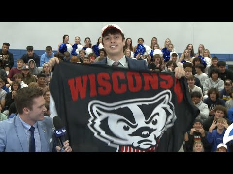 broomfield qb cole lacrue commits to wisconsin