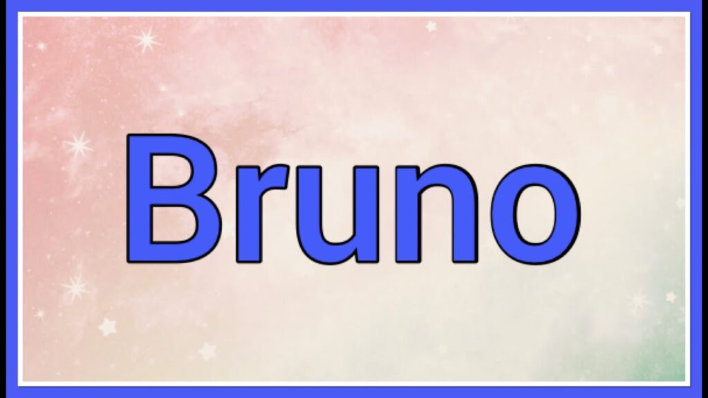 bruno name origin meaning variations