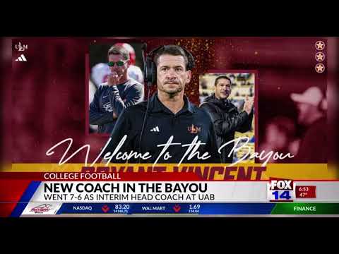 bryant vincent named as 17th head coach of ulm football