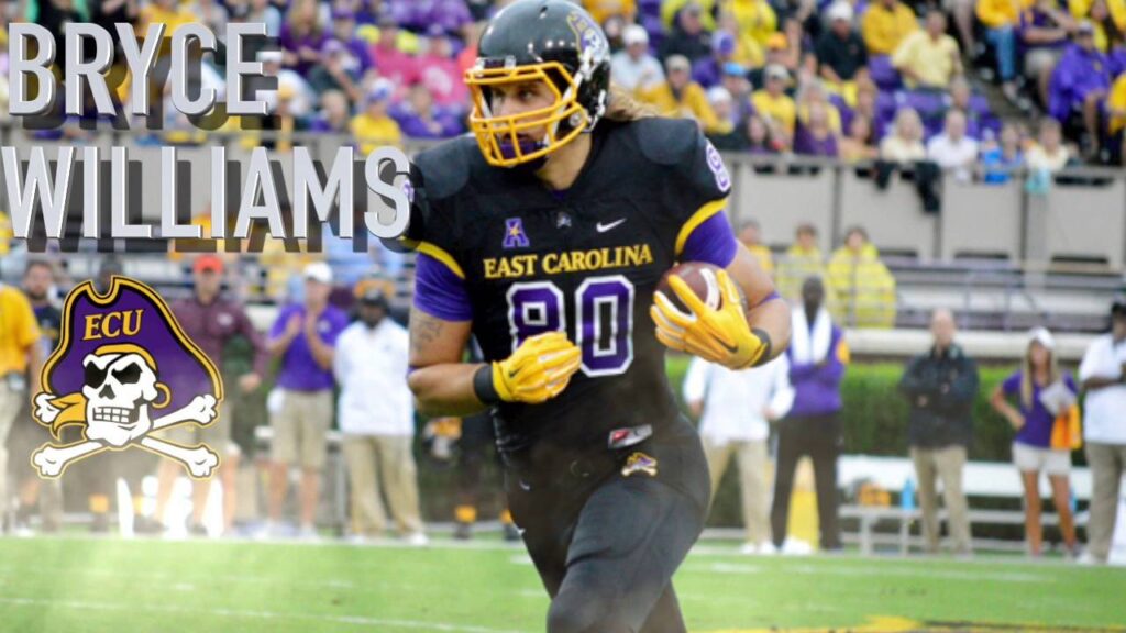 bryce williams tight end sleeper east carolina highlights