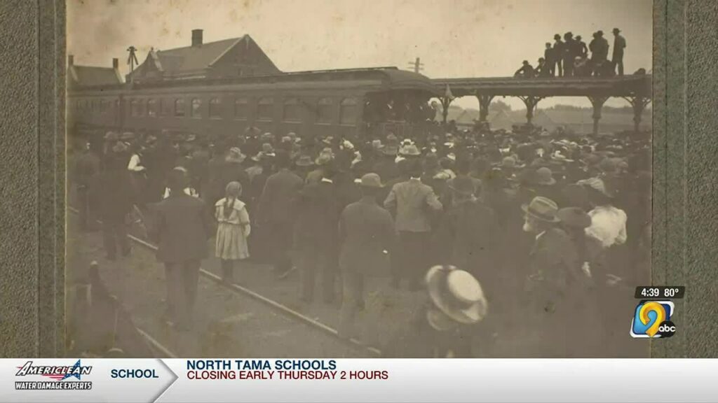 buchanan county tourism director finds 120 year old photo of president roosevelt in iowa