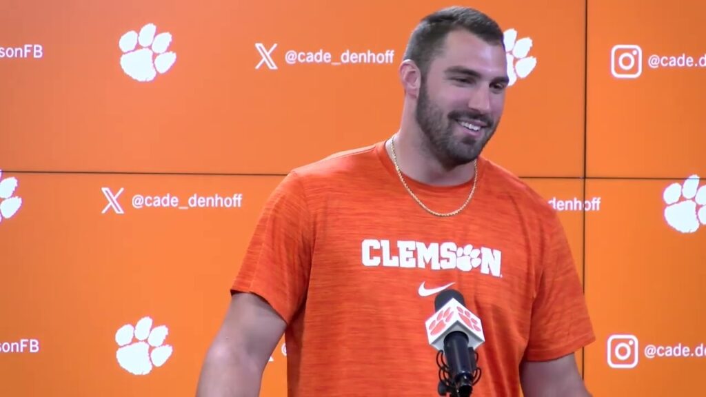 cade denhoff on why he picked stuck with clemson