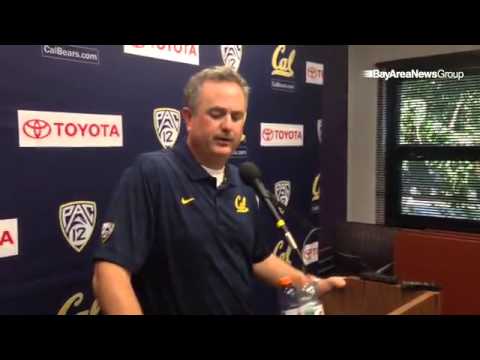 cal coach sonny dykes reaction to the bears first win over an fbs opponent in nearly 2 years