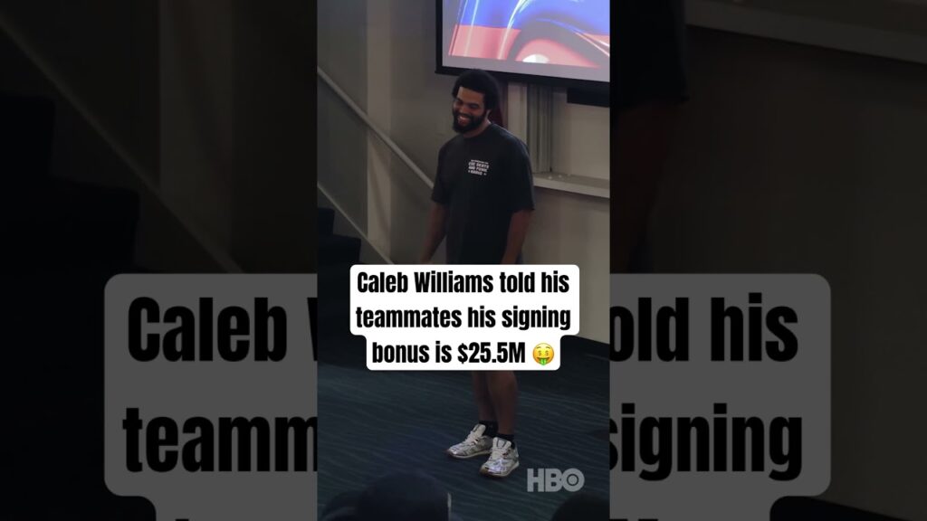 caleb williams rookie signing bonus is 25 5m f09fa4aff09f92b0via hbos hard knocks on streamonmax nfl