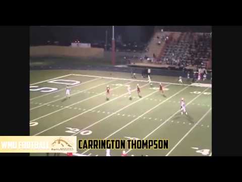 carrington thompson wr wmu football