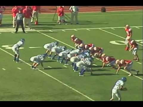 carter imes football video highlights at allegany high school in cumberland md