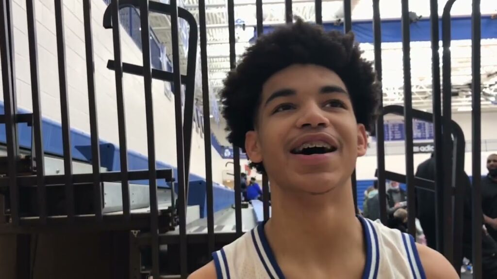 catholic central sophomores tj nadeau and chas lewless talk win over de la salle