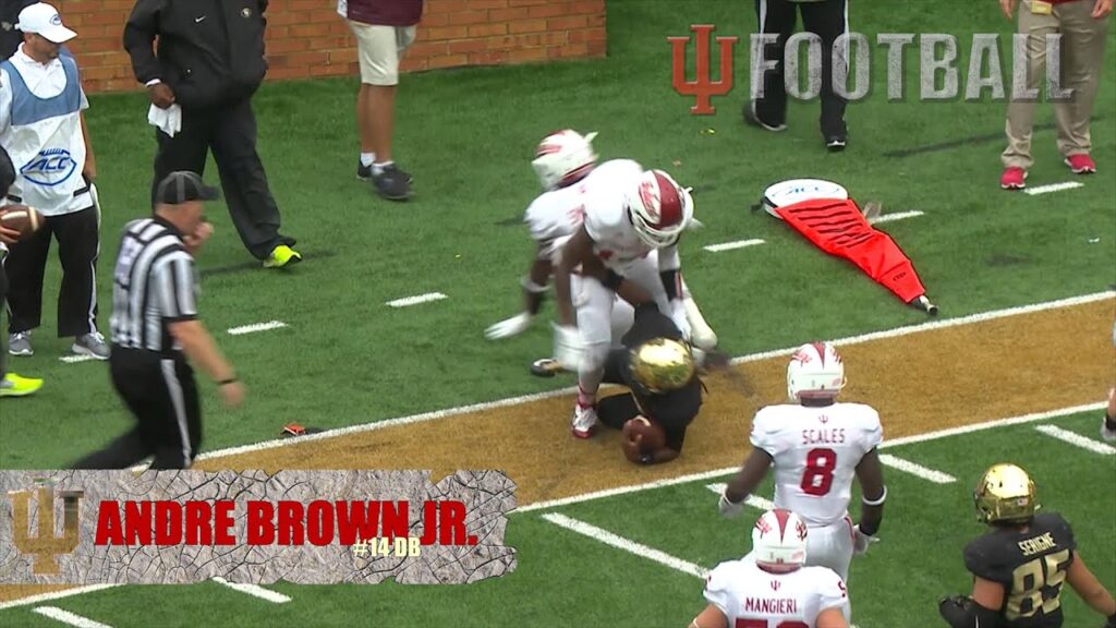 cb andre brown jr defensive player of the game wake forest