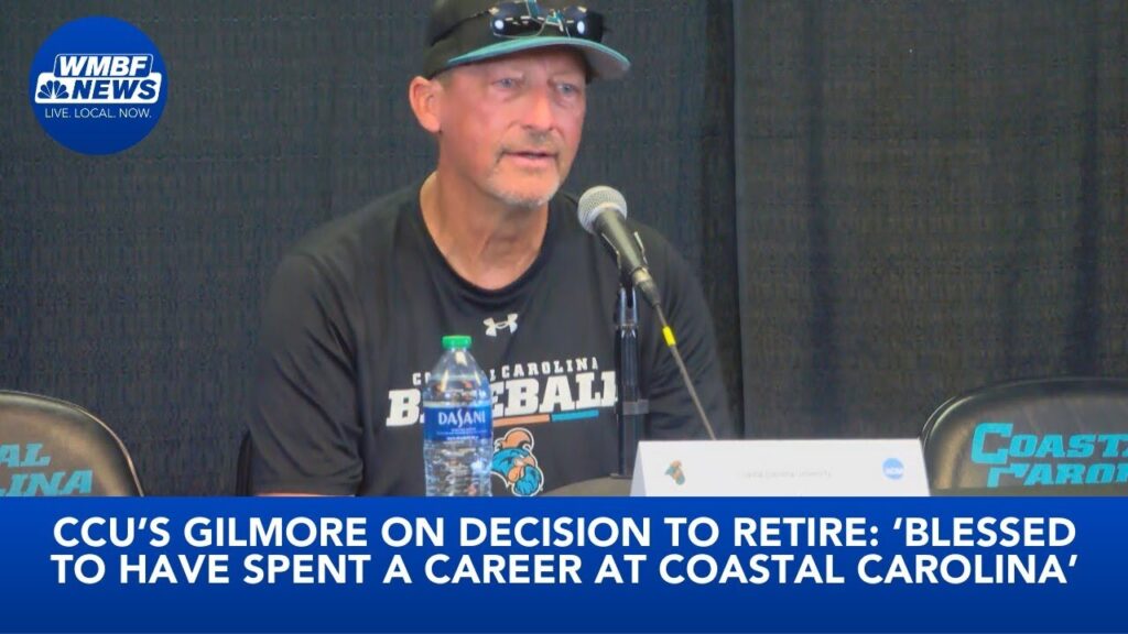 ccus gilmore on decision to retire blessed to have spent a career at coastal carolina