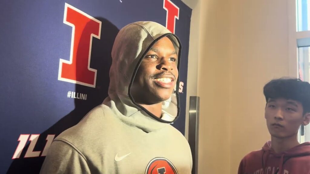 central michigan postgame illinois olb seth coleman