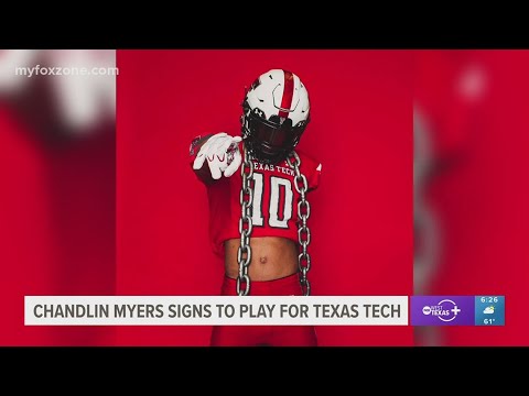 chandlin myers signs to play for texas tech