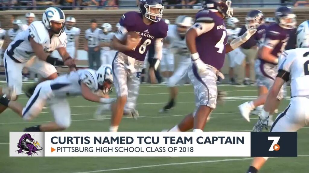 chase curtis named tcu football captain