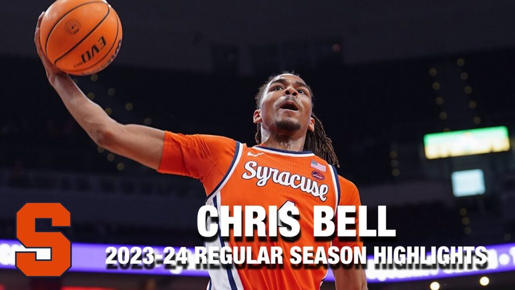 chris bell 2023 24 regular season highlights syracuse guard