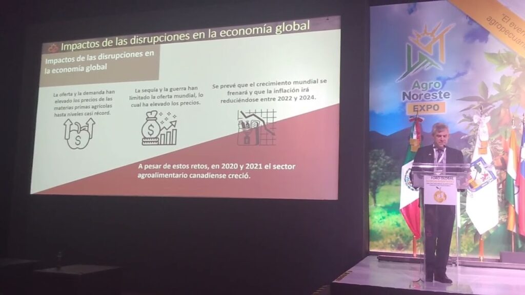 chris forbes gobierno de canada 19 foro global agroalimentario 2022 monterrey nl