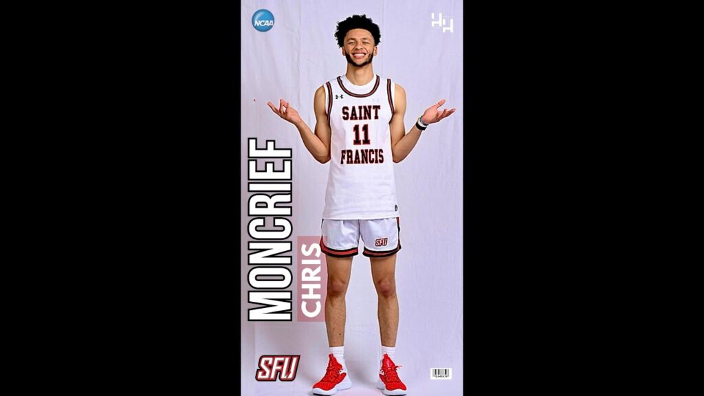 chris moncrief highlights 2023 24 saint francis university ncaa d1