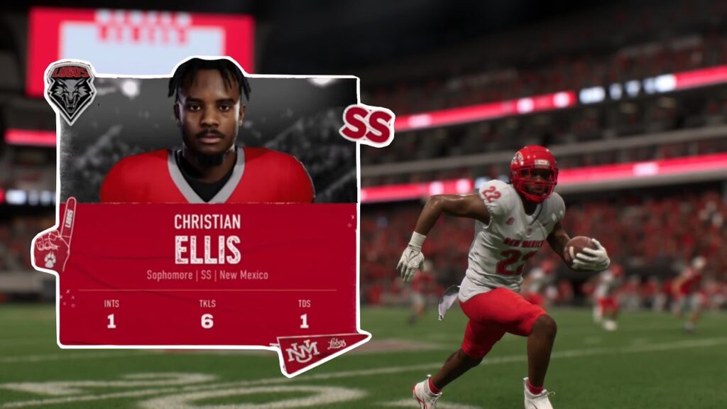 christian ellis is the best db in the nation college football 25 new mexico lobos