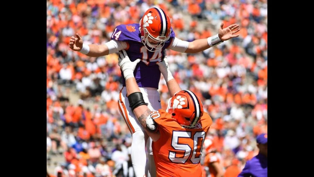 clemson qb trent pearman every play from the 2024 spring game