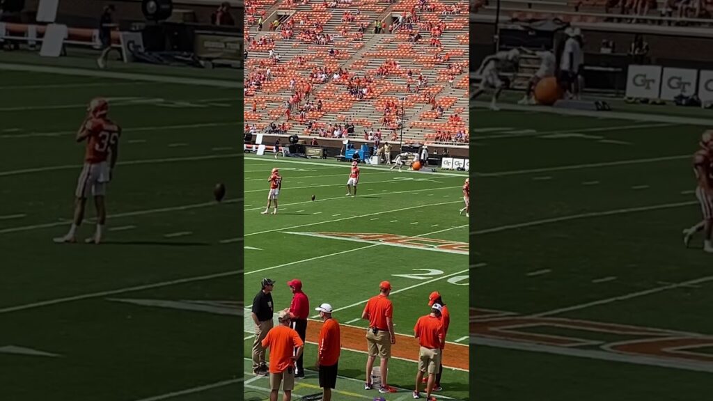 clemson vs gt 36 quinn castner pregame 2021