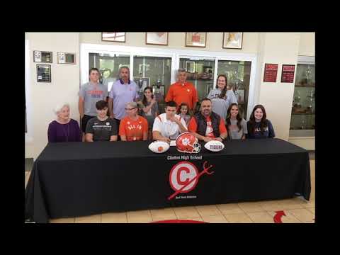 clintons peyton pitts signs with clemson